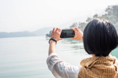 kadın almak bir resim seyahat