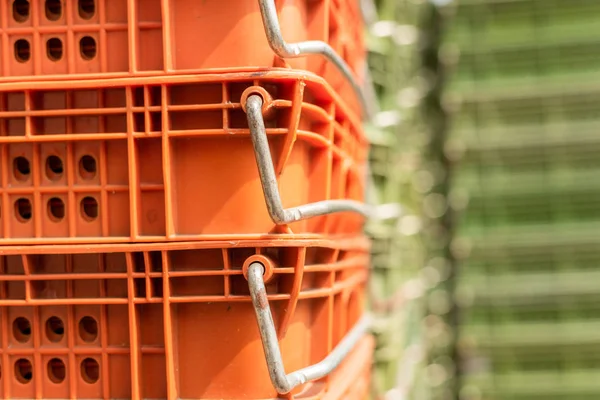 Basket in stack — Stock Photo, Image