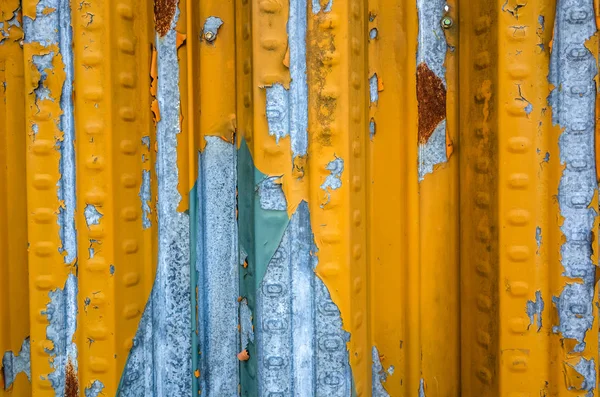 금속 벽을 풍 화 — 스톡 사진