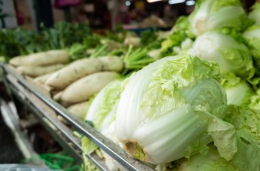 Çin lahanası geleneksel Pazar Alanı