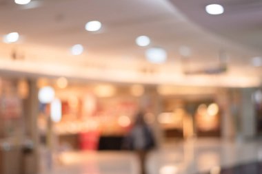 Alışveriş merkezinin soyut arkaplanı