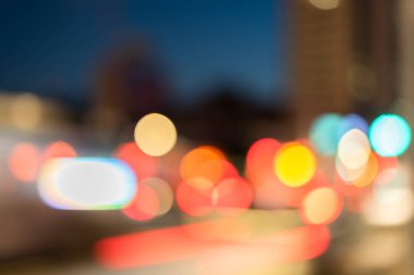 Trafik ışığı ile soyut arkaplan 