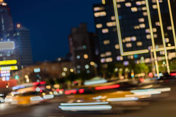 Abstrakt bakgrund med trafikljus — Stockfoto