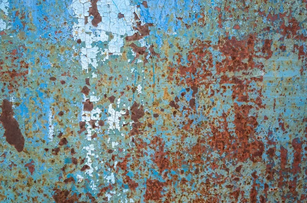 Rusty metal dirty wall — Stock Photo, Image