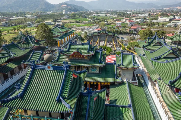 Střechy ze slavných Baohu Dimu Temple — Stock fotografie