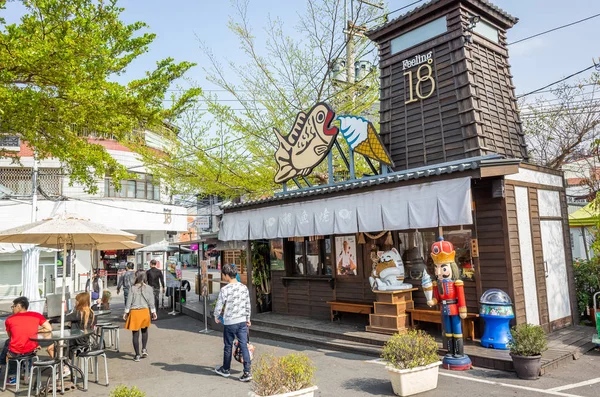 Beroemde shop van Feeling18 chocolade Shop — Stockfoto