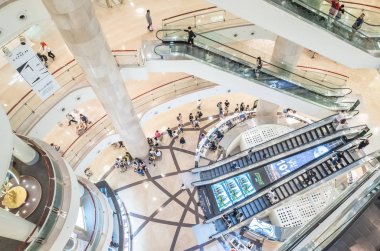 Taipei 101 alışveriş merkezi ticari iç
