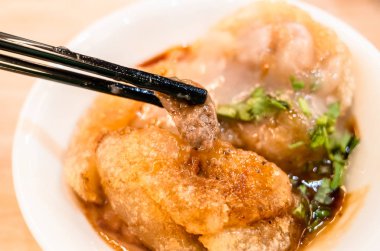 Tayvanlı köfte aperatifler