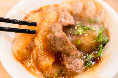 Tayvanlı köfte aperatifler