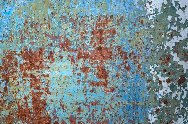 Zardzewiały metal brudne ściany — Zdjęcie stockowe
