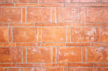 yaşlı kırmızı tuğla duvar