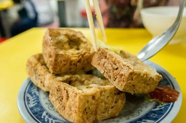 Famoso lanche taiwanês de tofu fedorento — Fotografia de Stock