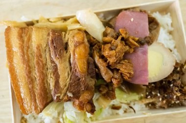 soya Komposto domuz eti pilav ile