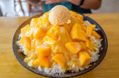 mango ünlü Tayvanlı aperatifler buz tıraş