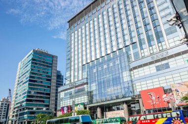 Taipei uzun mesafe otobüs istasyonu Binası