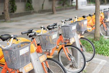 bir bisiklet paylaşım sistemi hizmet UBike denilen Bisiklet satırı