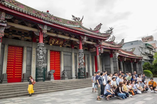 Berühmter Tempel von Hsing tian kong in Taipeh — Stockfoto