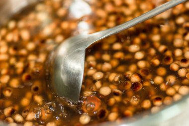 evde inci süt çay yapma