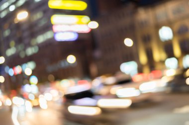 Trafik ışığı ile soyut arkaplan 