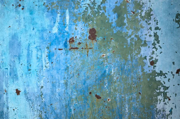 さびた金属汚れた壁 — ストック写真