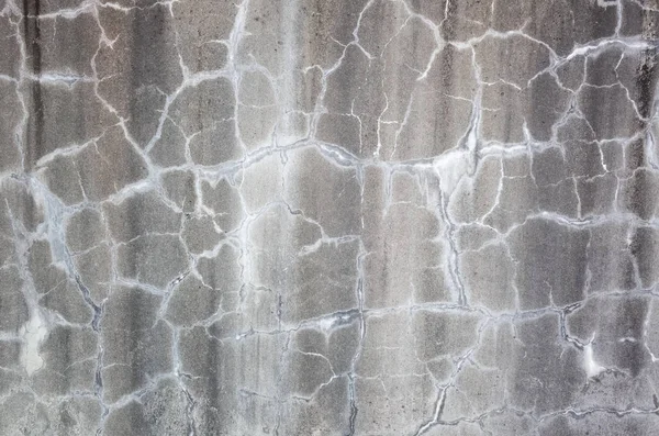 Weathered gray wall with cracks — Stock Photo, Image