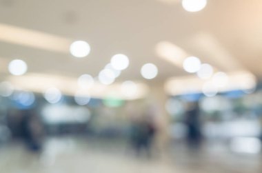 Alışveriş merkezinin soyut arkaplanı