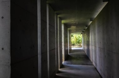 Yuhsiu Müzesi Sanat modern koridor mimarisi