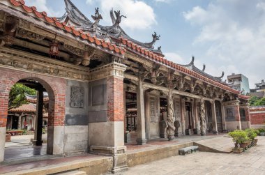 ünlü eski eski Lung-shan tapınağı