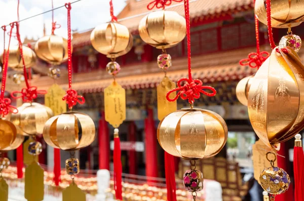 Wall of wish in Wenwu Temple near Sun Moon Lake at Yuchi — Stock Photo, Image