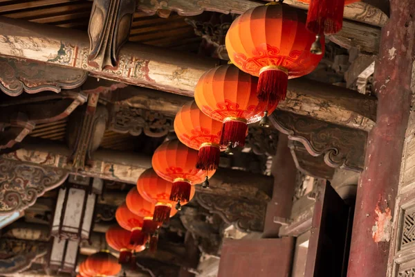 Berühmter alter Lungen-Shan-Tempel — Stockfoto