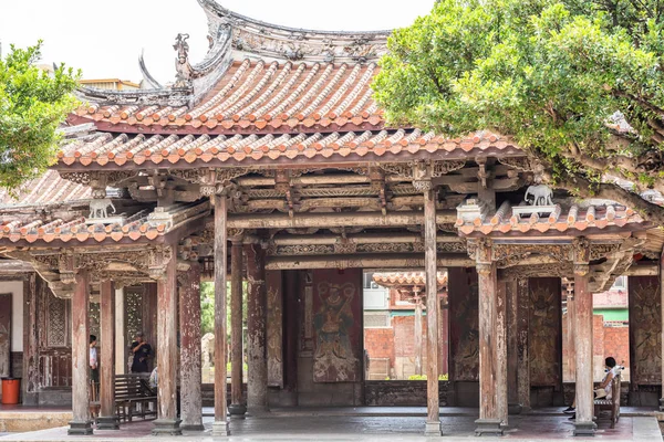 Famoso antigo templo de Lung-shan — Fotografia de Stock