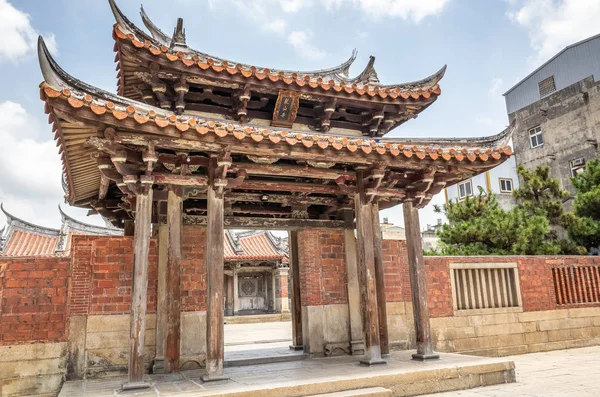 Famoso antiguo templo antiguo de Lung-shan —  Fotos de Stock