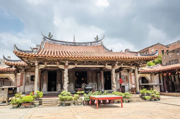 Famoso antigo templo de Lung-shan — Fotografia de Stock