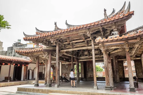 Slavný starověký chrám Lung-Šan — Stock fotografie