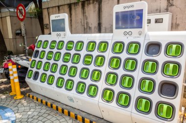 Gogoro elektronik motocycle için pil paketleri