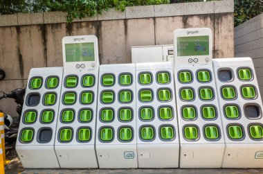 Gogoro elektronik motocycle için pil paketleri