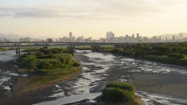 Taipei'de gün batımı