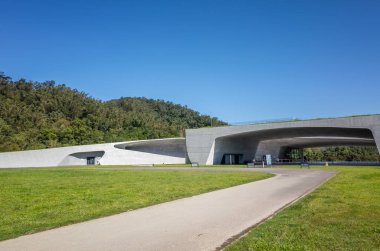 Xiangshan Ziyaretçi Merkezi modern mimarisi