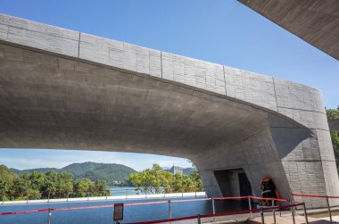 Xiangshan Ziyaretçi Merkezi modern mimarisi