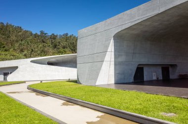 Xiangshan Ziyaretçi Merkezi modern mimarisi