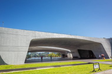 Xiangshan Ziyaretçi Merkezi modern mimarisi