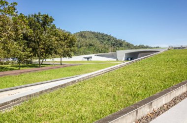 Xiangshan Ziyaretçi Merkezi modern mimarisi