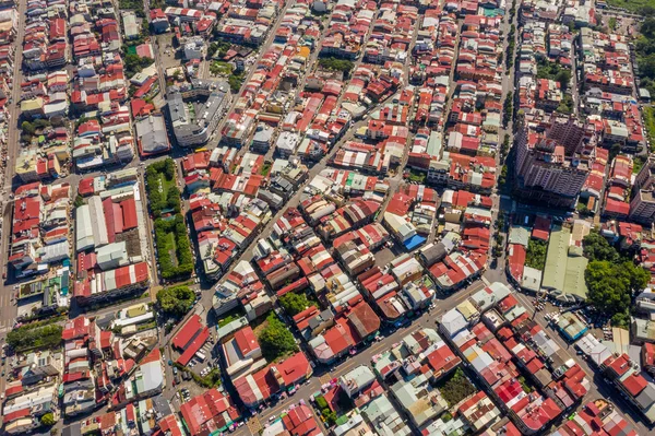 Vista aérea da cidade de Puli — Fotografia de Stock