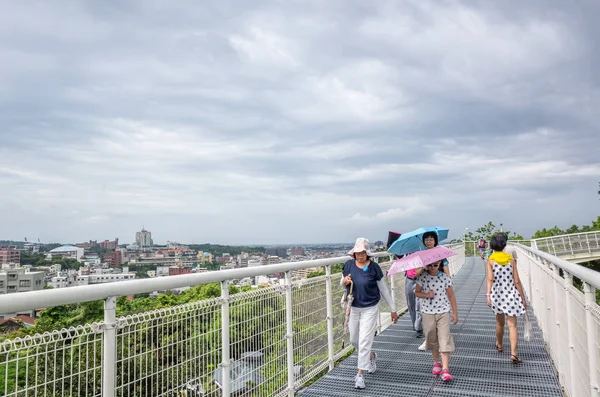 Famous attraction of BaGua Mountain Trail — Stock Photo, Image