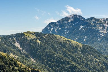 Mt. Cilai kuzey zirvesi manzara