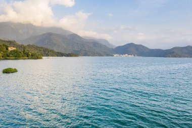 Nantou'da Sun Moon Gölü manzarası