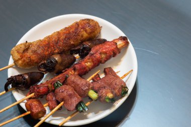 Barbekü Tayvanlı aperatifler