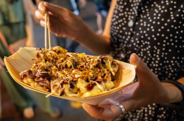 ahtapot topları ünlü tayvanlı aperatifler