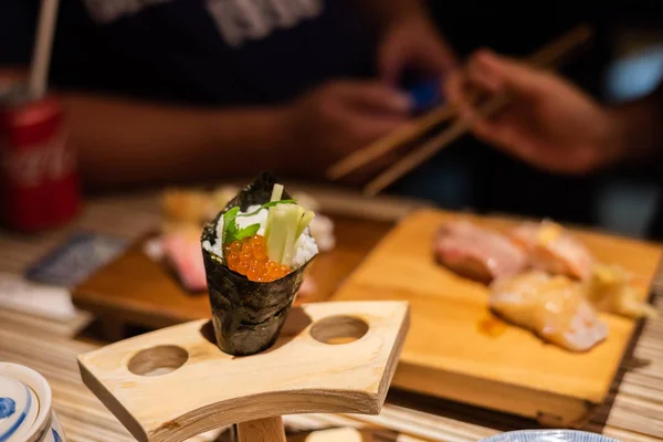 Sushi japonez delicios — Fotografie, imagine de stoc