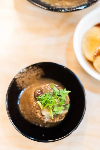 통조림 떡의 대만 간식 — 스톡 사진